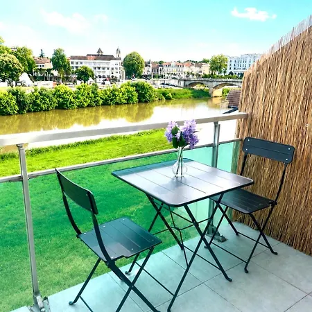 La Rive - 30m2 , Climatisation, Parking, Terrasse, Centre Et Thermes A Pied Apartament Dax