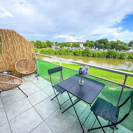 La Rive - 30m2 , Climatisation, Parking, Terrasse, Centre Et Thermes A Pied Apartament